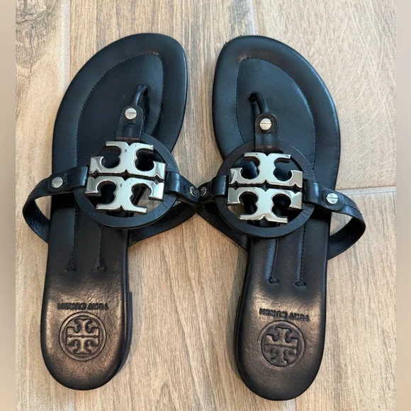 Tory Burch Metal Miller Sandals - Picture 11 of 14